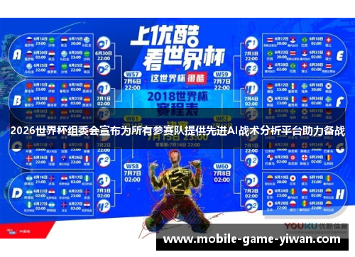 2026世界杯组委会宣布为所有参赛队提供先进AI战术分析平台助力备战 2026世界杯组委会宣布为所有参赛队提供先进AI战术分析平台助力备战